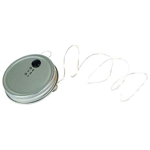 Everlasting Glow LED Jar Lid Light String Cover