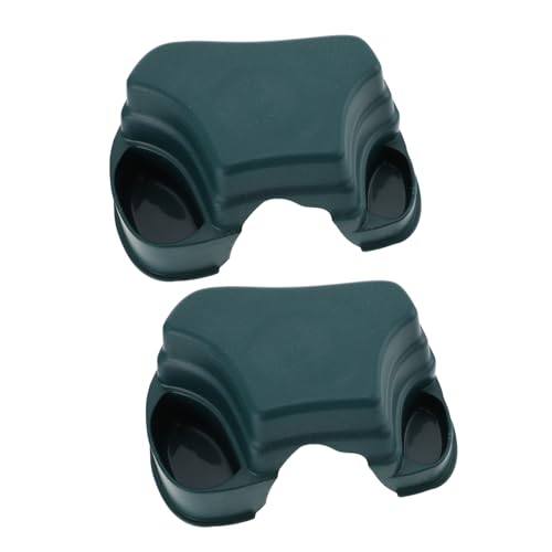 Abaodam 2Pcs Reptile Pet Hiding Cave Safe Cave Adornment for Terrarium Decor Realistic Design for Reptiles for Iguanas Geckos and More