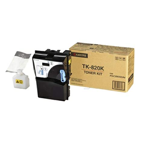 Toner noir Kyocera FS-C 8100 DN TK-820 K original 1T02HP0EU0