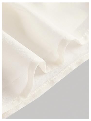 WDIRARA Women's High Waisted Tiered Layered Ruffle Hem Skirt Shirred Casual Mini Skirts3