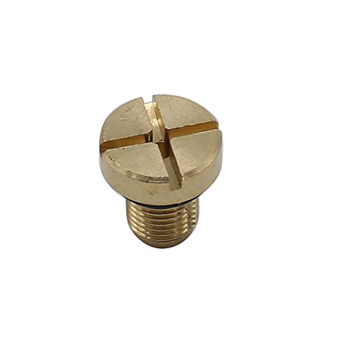 SHLPDFM Coolant Expansion Tank Bleeder Screw CNC BRASS For BMW Most Models E36/ E39/ E46 17111712788