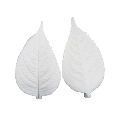 Accesorios de Cocina Molde de Chocolate/Herramienta de decoración de Pasteles/Molde gomoso/Molde de Silicona de Hoja de Hortensia