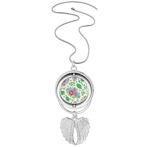 Collier ailes d'ange rotatif bijou style chinois pour tenue quotidienne