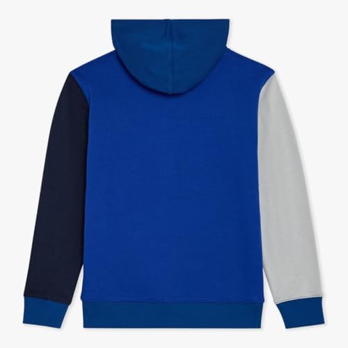 Champion Boys Fleece Hoodie Color Block Hooded Sweatshirt with Kangaroo Pockets and Ribbed Cuffs — view 4