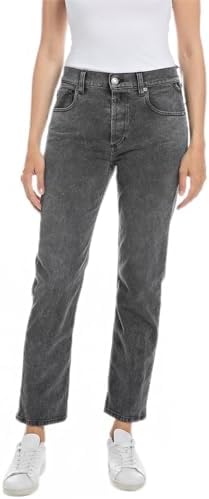 Replay Damen Straight fit Jeans Maijke Recycled
