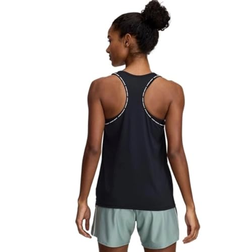 Under Armour Tech Knockout Tank, Camiseta sin Mangas para Mujer, Ligera y Transpirable Camiseta de Entrenamiento, Negro / / Blanco, SM
