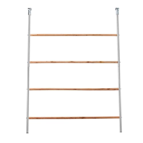 VINGLI Chicken Perch with Wood Stick, Easy to Assemble Roosting Bars for Coop, Durable Roost Perfect for Backyard Poultry Coop & Farm Use (56'' L x 41'' W)