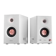 PROFESSIONAL-GRADE 3-WAY SOUND SYSTEM: Edifier MR5 bookshelf Hi-Fi speakers feature an innovative 3-way design with dedicated drivers for exceptional audio precision: a 5-inch bass for powerful lows, a 3.75-inch midrange for pristine vocal clarity, a...
