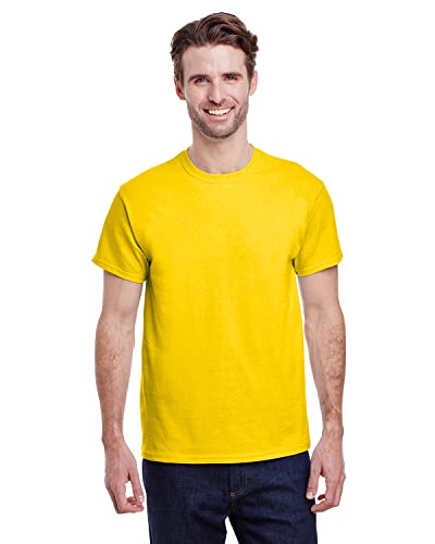 Gildan mens Ultra Cotton 6 oz. T-Shirt(G200)-DAISY-L