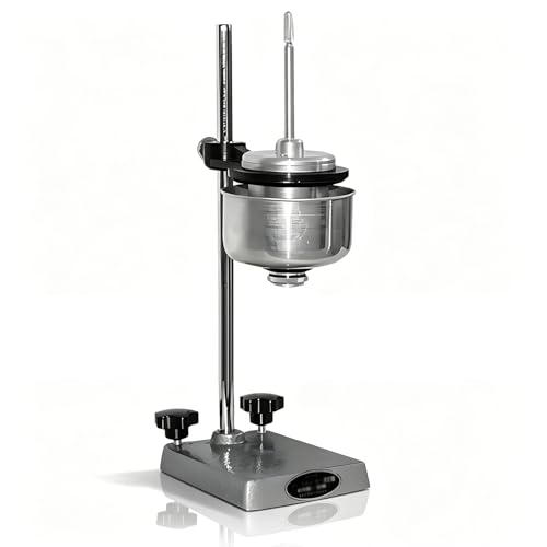 XDTKJDZ Viscometer for Precision Viscosity Measurement, Stainless Steel Viscosity Cup, Paint Flow Viscosity Cup, Adjustable Stand, for Accurate Flow Testing in Industrial Applications