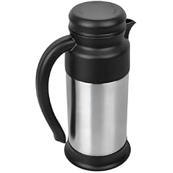 Creamer Pitcher for Coffee,0.75L/25 Oz Thermal Coffee Carafe,Stainless Steel Coffee Carafes for Keeping Hot and Cold,Double-Wall Design,12-Hour Hot & Cold,Leak-Proof,Portable for Travel,Camping,Office