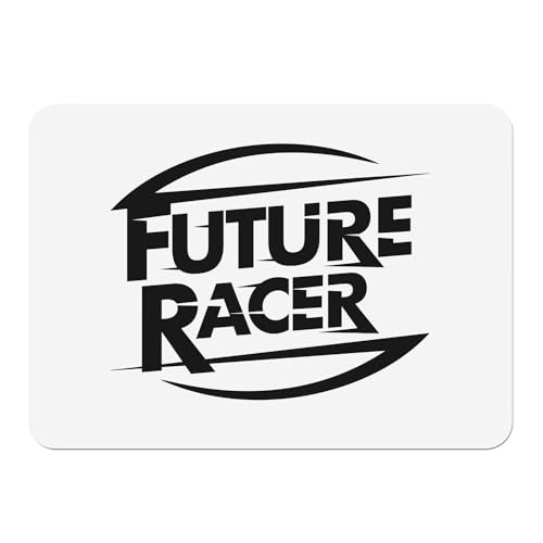 Sets de table souples dessous en liège napperons blancs Future Racer grand format