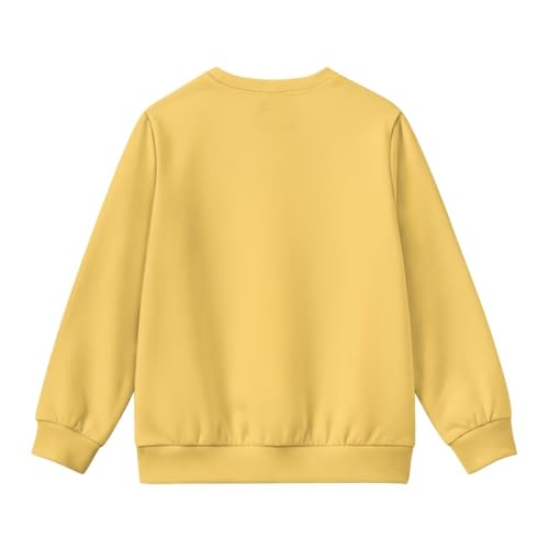 Image of Girls Cardigans Sweater Long Sleeve Crew Neck Button Down Sweaters School Outerwear for Kids Fall Winter Tops