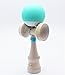 CANSHOW Kendama Maple Wood Toy - Pro Model Rubber Paint Ball with Extra String - Strengthens Hand and Eye Coordination