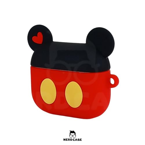 NERDCASE, Case, Capa, Capinha de Personagem, Silicone, Compatível com AirPods 3