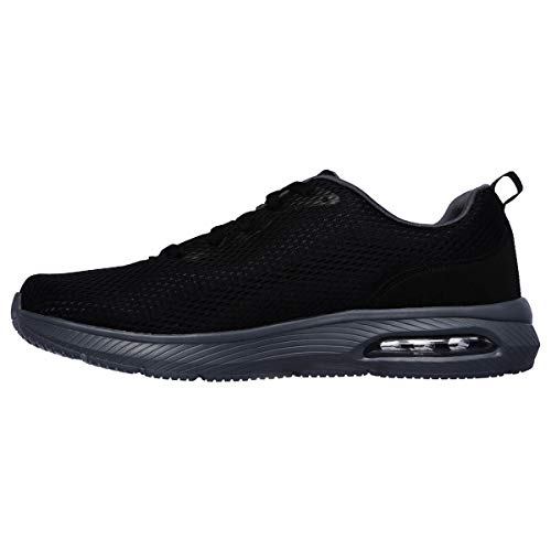 Skechers Herren Dyna-air Sneaker, Black Mesh Charcoal Trim, 39.5 EU – Ansicht 6