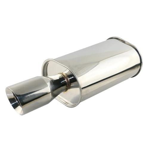 Turbo sound boost avec ce silencieux de course en acier inoxydable 2.5"