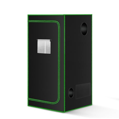 MELONFARM 2x2 Grow Tent, 24'x24'x55'' High Reflective 600D...