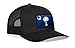 HAKA South Carolina Flag Hat â€“ SC Trucker Hat Baseball Cap Snapback Golf Hat (Black)