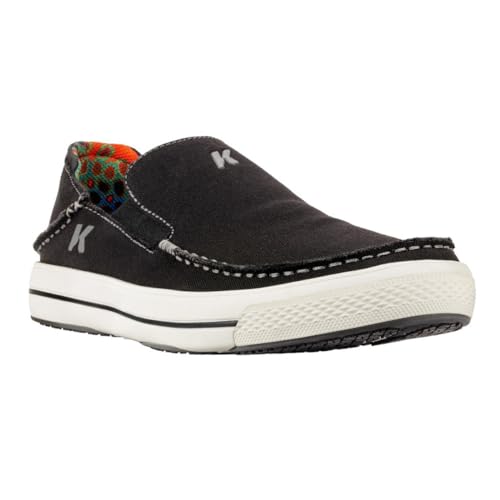 Korkers Men's Fish Moc Brown Trout w/Fixed Kling-On Deck Soles2