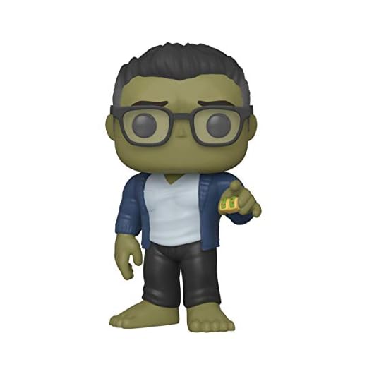 Funko- Pop Marvel: Endgame-Hulk w/Taco Collectible Toy, Multicolor, Standard (45139)