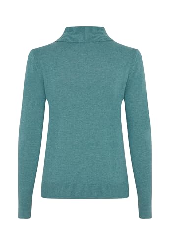 Image of Style & Republic Women's 100% Cashmere Slim Turtleneck Pullover Sweater | Classic Fit, Premium Knit Jumper, Ultra Soft Feel, Lightweight Warmth, Naturally Breathe, Easy Layering, Autumn Winter Spring