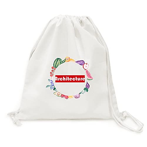 Sac en tissu pliable rouge à sangle pour courses de fruits et légumes réutilisable