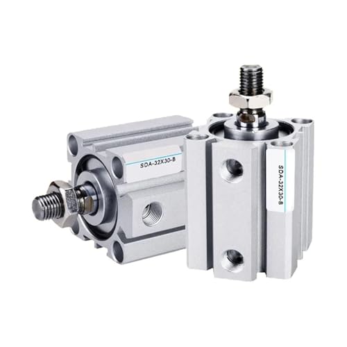 Cylindre pneumatique compact fin alésage 12mm course 25mm - 3