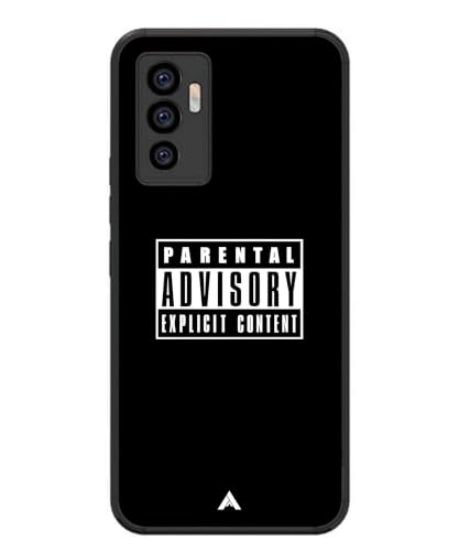 Image of Premium Explicit Case for Vivo v23e Soft-Touch Metal TPU Back Cover, Shockproof, Designer, Aesthetic Mobile Phone Case (Glossy Finish)