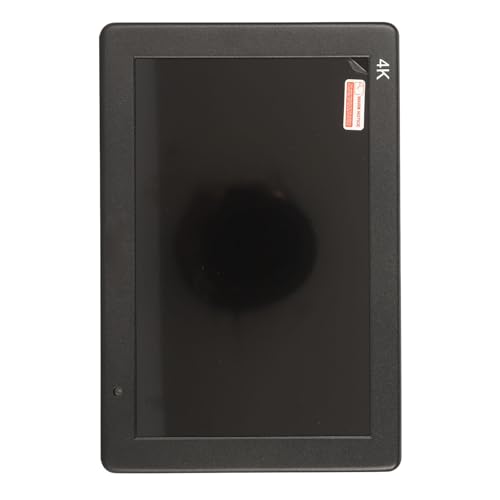 Image of 7 Inch Camera Field Monitor, 4K Input Output IPS 192x1200 Resolution 3D LUT Touchscreen with Customizable Shortcut Keys for Professional Video Production Equipment