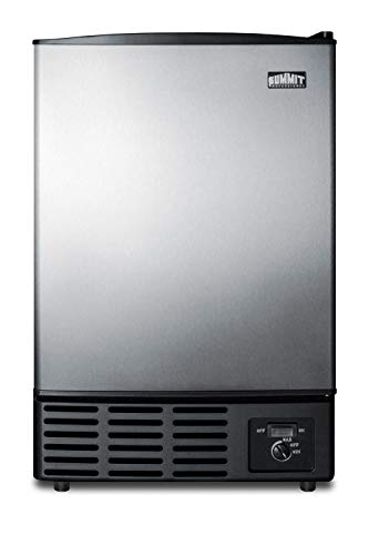 Summit BIM25 15" UL Listed Compact Ice Maker with 1 cu. ft. Capacity