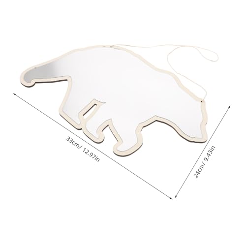Miroir de maquillage ours solution reflets nets pour chambre enfant - 3