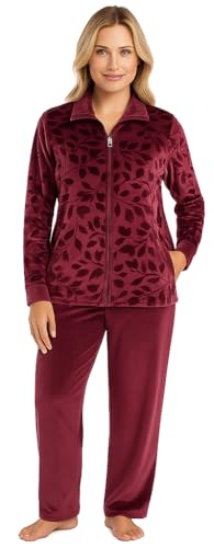 DISTRA Damen Nicki Trainingsanzug - Hausanzug - Wellnessanzug in...