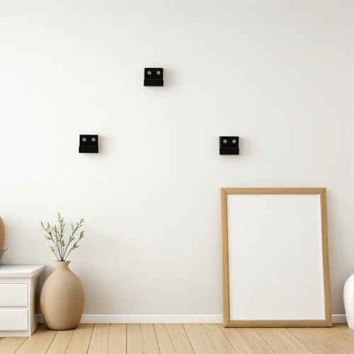 Gancho resistente sin taladro de acero inoxidable negro y soporte para azulejos 6