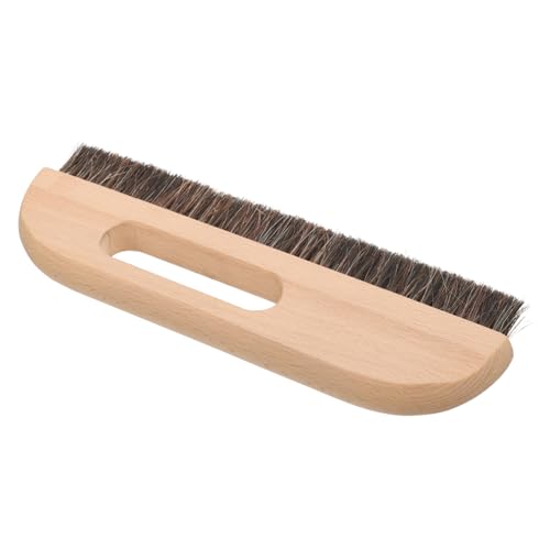 DIYEAH Brosse à Peint Et Lisseur Brosse à Colle Manche Bois Polyvalente Pour Peinture Et Nettoyage