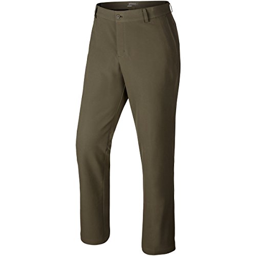 Nike 2015 Weatherized 2.0 Dri-Fit Flat Front Water Repellent Pants Mens Golf Trousers Cargo Khaki 40X32 #TOP24