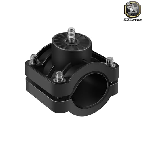 Image of 0 Degree LiveScope Pole Mount for Garmin Panoptix LVS32 Transducer - Compatible with Ice Fishing Bundle and LiveScope Systems, Trolling Motor Shaft Mount, 010-12676-15 LVS32 Transducer Mount