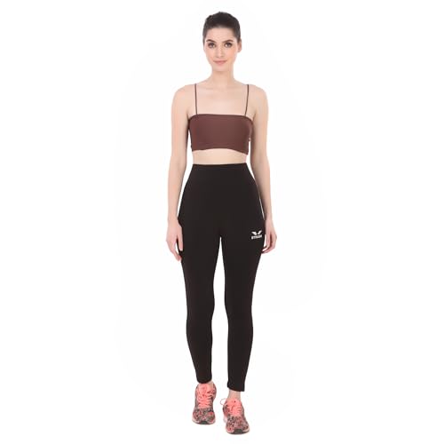 Image of Premium Jegging Ankle Length Women High Waisted Solid Stretchable Workout