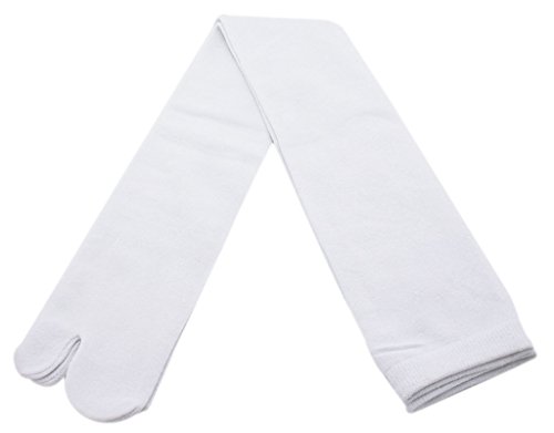 BONAMART Women Men Unisex Split Two Toe Long Knee High Tabi Socks Free Size