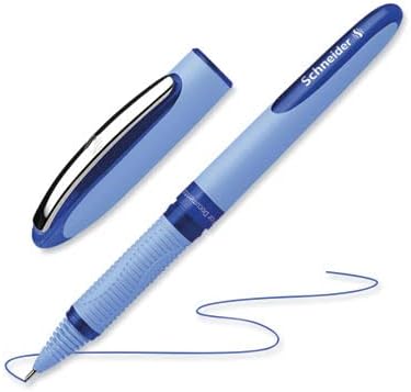 Miniatura 2 de Schneider ONE Hybrid N - Bolígrafo con punta de bola, extrafino, 0.012 in, tinta azul, barril azul, 10caja