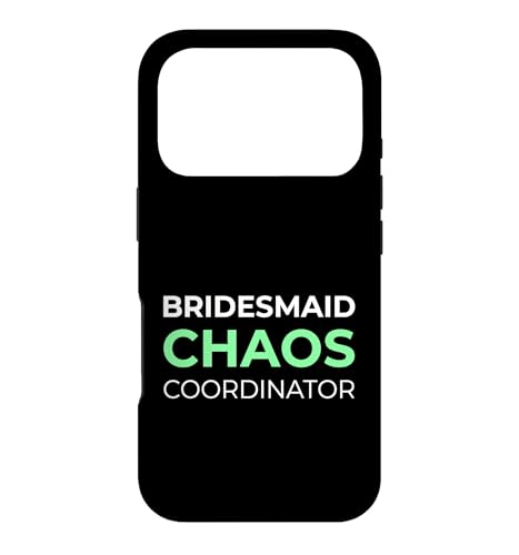 Chaos Coordinator �u���C�Y���C�h �E�F�f�B���O�p�[�e�B�[ �v�����i�[ �X�}�z�P�[�X iPhone 17 Pro �p