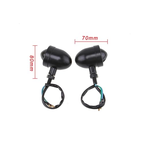 Intermitentes de moto universales para solucionar fallos de luces de señal pack de 4 2