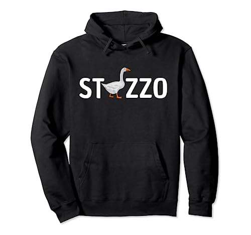 Stocazzo Rebus Funny "Wer begrüßt dich?" St Goose Zzo Pullover Hoodie