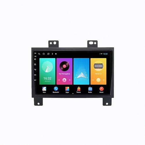 Radio Coche 2 DIN para viajar en SsangYong Rexton con mapas y música sin cables