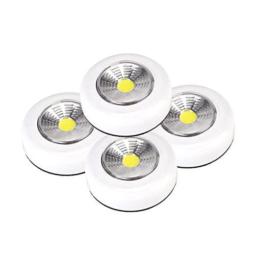 OSALADI Led Nightlight Touch Lamp Emergency Led Push Light Battery Operated Wall Cabinet Light for Home Office and Car