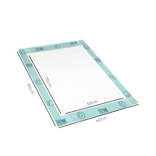 PetLike - Tapete Higiênico para Cães - 80x60cm - 30und (Pacote pode variar)