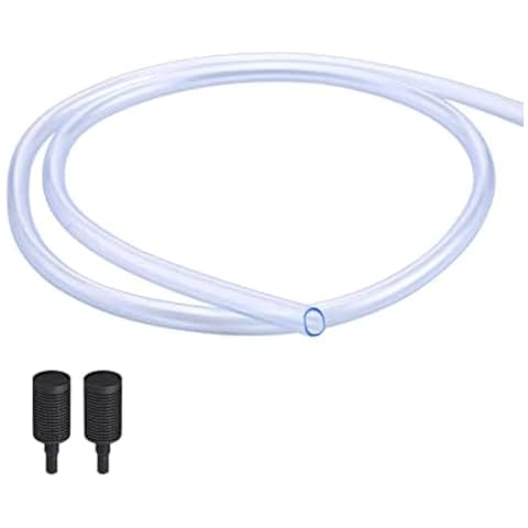 PWACCS Pressure Washer Siphon Hose with Filter, Downstream Soap Chemical Injector Parts for Power Washing, 10 Feet, 2 Filters Cover