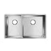 Elkay ECTRU32179LT Crosstown 40/60 Double Bowl Undermount Stainless Steel Sink