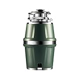 JJSFJH Triturador de basura doméstica automática hogar triturador de desperdicios de 1.2L de gran capacidad de Alimentos residuos triturados, utilizado for la cocina alcantarillas destrozar basura, ve