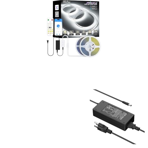 Tira LED MIWISE COB 30m 6000K Dimmable con control APP miniatura 1